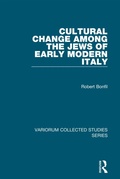 Cover: Cultural Change Among the Jews of Early Modern Italy - Routledge