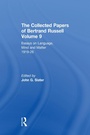 Cover: The Collected Papers of Bertrand Russell, Volume 9 - Routledge