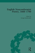 Cover: English Nonconformist Poetry, 1660-1700, vol 1 - Routledge