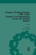 Cover: Women Writing Home, 1700-1920 Vol 1 - Routledge