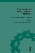 Cover: The Works of Thomas Robert Malthus Vol 3 - Routledge