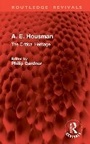 Cover: A. E. Housman - Routledge