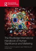 Cover: The Routledge International Handbook of Human Significance and Mattering - Routledge