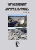 Cover: Asphalt Concrete Cores for Embankment Dams / Noyaux de Beton Bitumineux Pour Les Barrages en Remblai - CRC Press