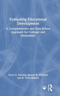 Enlarge image Cover: Evaluating Educational Development - Routledge