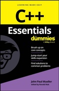 Cover: C++ Essentials For Dummies - Wiley