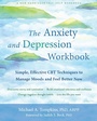 Cover: Anxiety and Depression Workbook - New Harbinger Publications