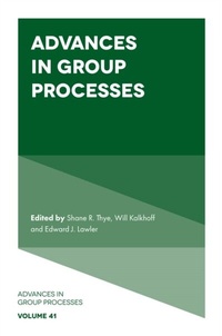 Abbildung von: Advances in Group Processes - Emerald Publishing Limited