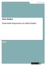 Bild: Existential Depression in Gifted Adults - GRIN Verlag