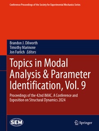 Enlarge image Cover: Topics in Modal Analysis & Parameter Identification, Vol. 9 - Springer