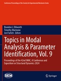Cover: Topics in Modal Analysis & Parameter Identification, Vol. 9 - Springer
