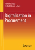 Cover: Digitalization in Procurement - Springer