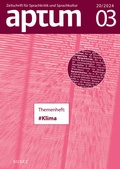 Cover: Aptum, Zeitschrift f&uuml;r Sprachkritik und Sprachkultur 20. Jahrgang. 2024, Heft 3 - Buske, H