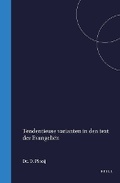 Cover: Tendentieuse Varianten in den text der evangelie?n - Brill