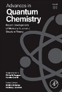 Enlarge image Cover: Recent Developments of Molecular Electronic Structure Theory: Volume 91 - Academic Press