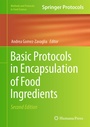 Cover: Basic Protocols in Encapsulation of Food Ingredients - Springer