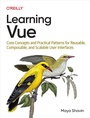 Cover: Learning Vue - O'Reilly