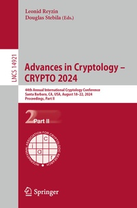 Abbildung von: Advances in Cryptology - CRYPTO 2024 - Springer
