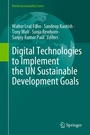 Cover: Digital Technologies to Implement the UN Sustainable Development Goals - Springer