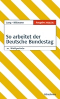Cover: So arbeitet der Deutsche Bundestag - NDV