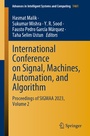 Cover: International Conference on Signal, Machines, Automation, and Algorithm - Springer