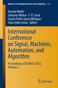 Cover: International Conference on Signal, Machines, Automation, and Algorithm - Springer