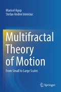 Cover: Multifractal Theory of Motion - Springer