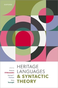 Enlarge image Cover: Heritage Languages and Syntactic Theory - Oxford University Press