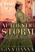 Cover: Authentic Storm (Hearts Touched By Fire, #5) - The Bitter End Publishing