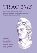 Cover: TRAC 2013 - OXBOW BOOKS