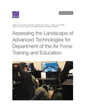 Cover: Assessing the Landscape of Advanced Technologies for Department of the Air Force Training and Education - RAND Corporation