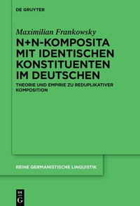 Abbildung von: N+N-Komposita mit identischen Konstituenten im Deutschen - De Gruyter