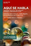 Cover: Aqu&iacute; se habla - De Gruyter Mouton
