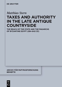Abbildung von: Taxes and Authority in the Late Antique Countryside - De Gruyter