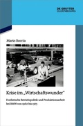 Abbildung von: Krise im "Wirtschaftswunder" - De Gruyter Oldenbourg