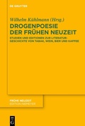 Cover: Drogenpoesie der Fr&uuml;hen Neuzeit - De Gruyter