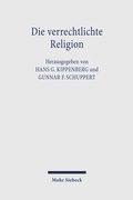 Cover: Die verrechtlichte Religion - Mohr Siebeck