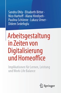 Abbildung von: Arbeitsgestaltung in Zeiten von Digitalisierung und Homeoffice - Springer
