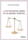 Cover: A No-Nonsense Guide to Academic Writing - ibidem