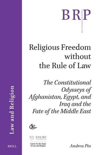 Enlarge image Cover: Religious Freedom without the Rule of Law - Martinus Nijhoff