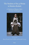 Cover: The Vendetta of the 47 Ronin in Modern Kabuki - Brill