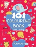 Cover: 101 Colouring Book for Girls - Rupa Publications India Pvt. Ltd