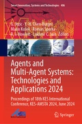 Cover: Agents and Multi-agent Systems: Technologies and Applications 2024 - Springer