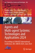 Cover: Agents and Multi-agent Systems: Technologies and Applications 2024 - Springer