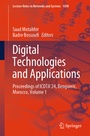 Cover: Digital Technologies and Applications - Springer