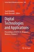 Cover: Digital Technologies and Applications - Springer