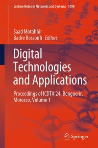 Enlarge image Cover: Digital Technologies and Applications - Springer