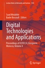 Cover: Digital Technologies and Applications - Springer