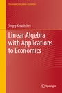 Cover: Linear Algebra with Applications to Economics - Springer