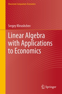 Abbildung von: Linear Algebra with Applications to Economics - Springer